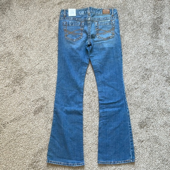 NWT Aeropostale Hailey skinny flare Jean sz 7/8 Long - Picture 4 of 8